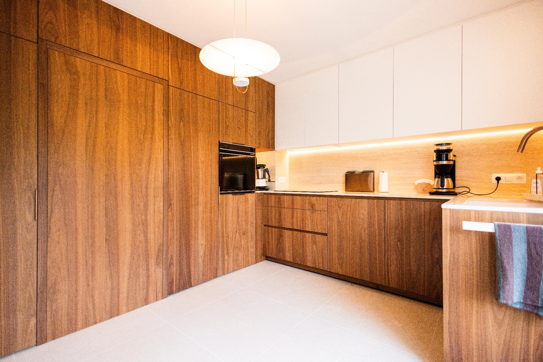 Cuisine en bois chaud, projet de rénovation